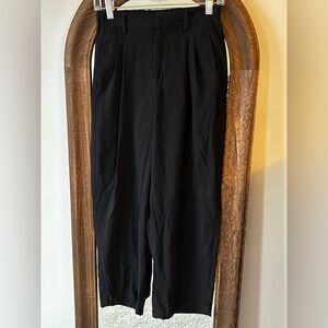 Urban Outfitters Black Straight-Leg Dress Pants